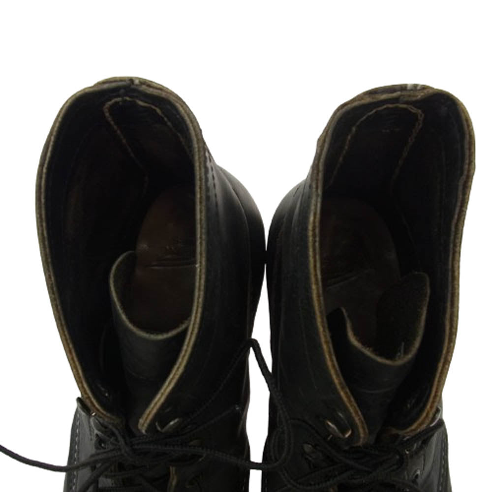 RED WING レッドウィング 8086 IRON RANGER アイアンレンジャー ラフ＆タフ キャップトゥ ブーツ ブラック系 9.5D【中古】