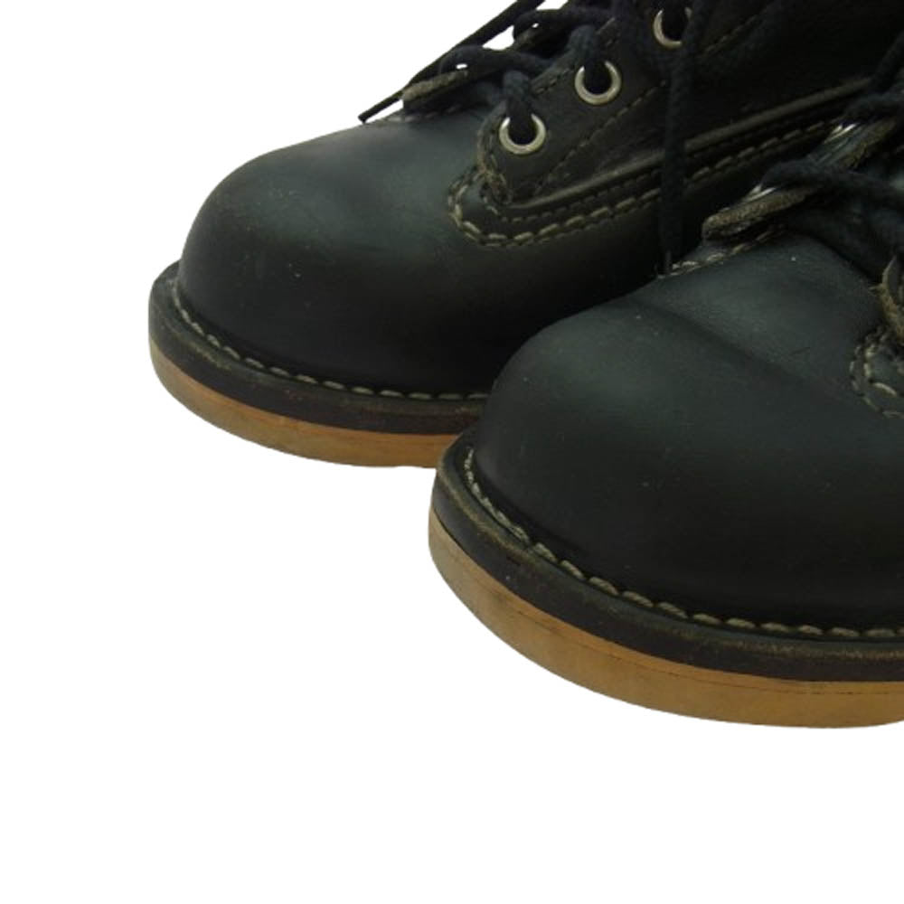 WESCO ウエスコ JOB MASTER ジョブマスター レザー ワークブーツ ブラック系 8.5E【中古】