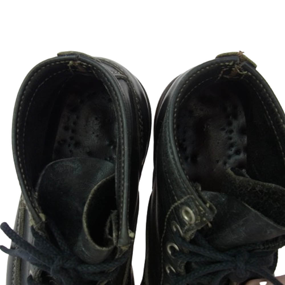 WESCO ウエスコ JOB MASTER ジョブマスター レザー ワークブーツ ブラック系 8.5E【中古】