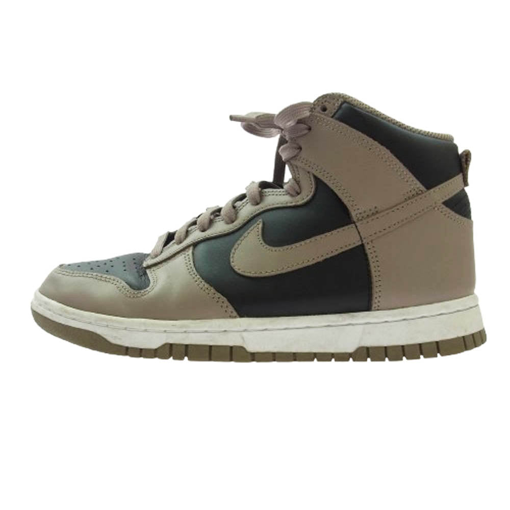 NIKE ナイキ DD1869-002 WMNS DUNK HIGH MOON FOSSIL ウィメンズ ダンク ハイカット スニーカー グレー系 23.5cm【中古】