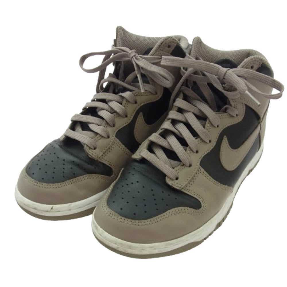 NIKE ナイキ DD1869-002 WMNS DUNK HIGH MOON FOSSIL ウィメンズ ダンク ハイカット スニーカー グレー系 23.5cm【中古】