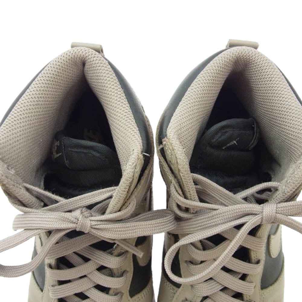 NIKE ナイキ DD1869-002 WMNS DUNK HIGH MOON FOSSIL ウィメンズ ダンク ハイカット スニーカー グレー系 23.5cm【中古】