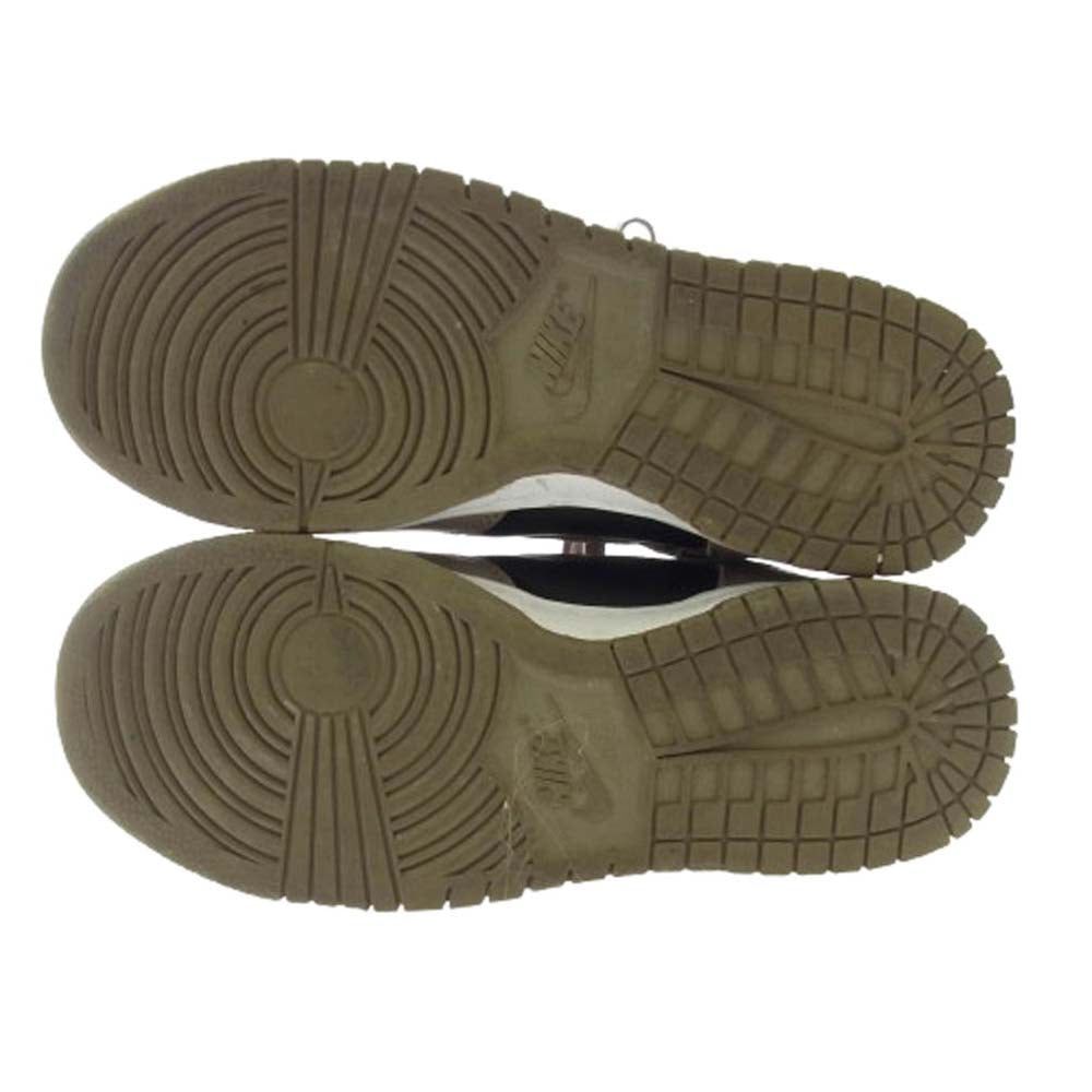 NIKE ナイキ DD1869-002 WMNS DUNK HIGH MOON FOSSIL ウィメンズ ダンク ハイカット スニーカー グレー系 23.5cm【中古】