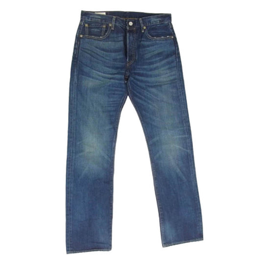 Levi's リーバイス PC9-00501-1485 PREMIUM プレミアム 501 BIGE オリジナルフィット ボタンフライ ストレート デニムパンツ ジーンズ インディゴブルー系 32【中古】