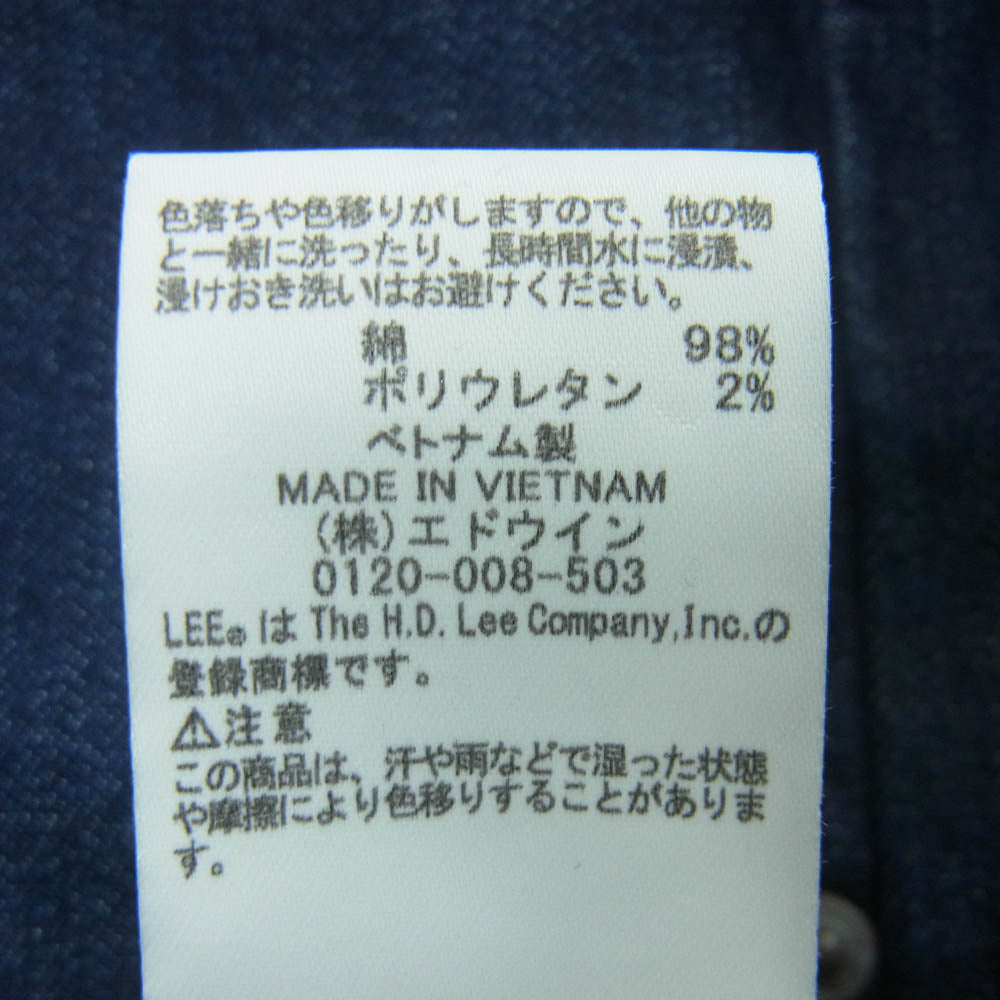 Lee リー LM5807 Fleeasy Easy Denim Pants フリージー イージー デニム パンツ インディゴブルー系 FREE【中古】