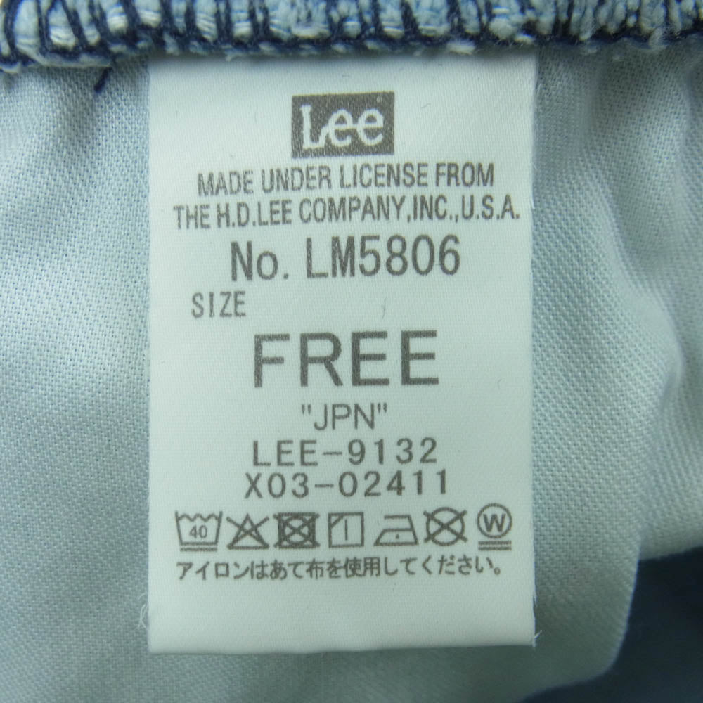 Lee リー LM5806 Fleeasy Easy Denim Pants フリージー イージー デニム パンツ インディゴブルー系 FREE【中古】