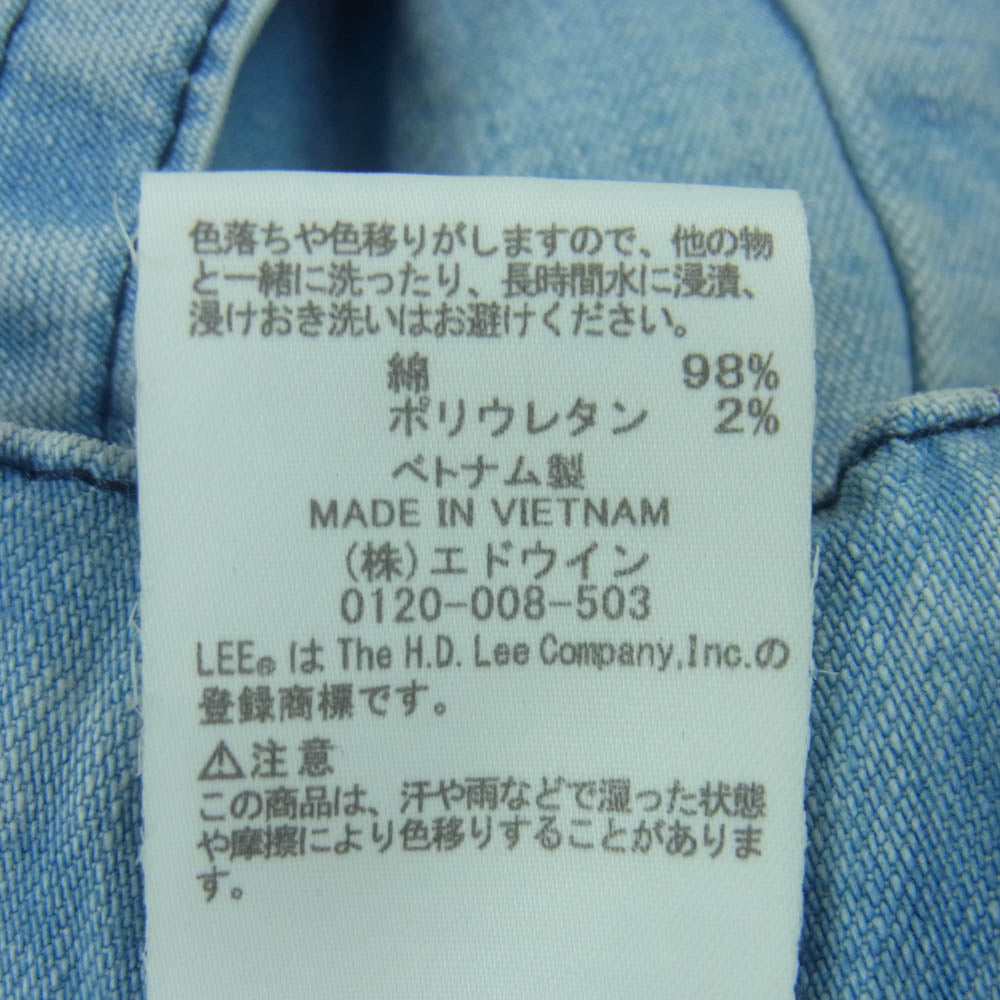 Lee リー LM5806 Fleeasy Easy Denim Pants フリージー イージー デニム パンツ インディゴブルー系 FREE【中古】
