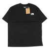 THE NORTH FACE ノースフェイス NT32407 S/S Historical Logo Tee ヒストリカル ロゴ プリント 半袖 Tシャツ カットソー ブラック系 XL【新古品】【未使用】【中古】