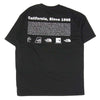 THE NORTH FACE ノースフェイス NT32407 S/S Historical Logo Tee ヒストリカル ロゴ プリント 半袖 Tシャツ カットソー ブラック系 XL【新古品】【未使用】【中古】