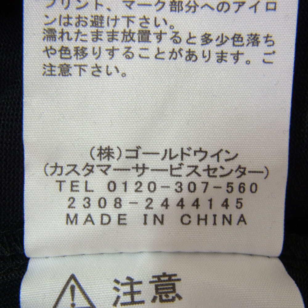 THE NORTH FACE ノースフェイス NT32407 S/S Historical Logo Tee ヒストリカル ロゴ プリント 半袖 Tシャツ カットソー ブラック系 XL【新古品】【未使用】【中古】
