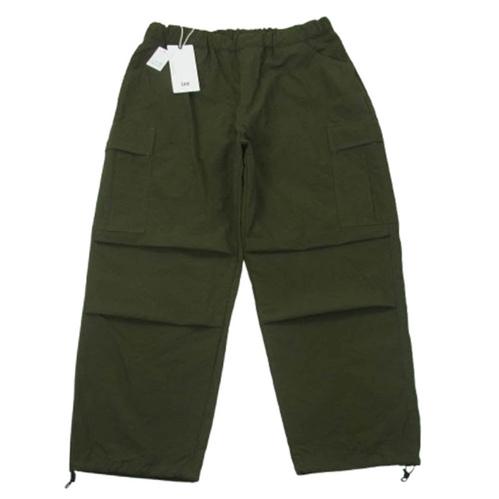 Lee リー LM5812 Fleeasy Cargo pants フリージー ナイロン イージー カーゴ パンツ グリーン系 FREE【極上美品】【中古】