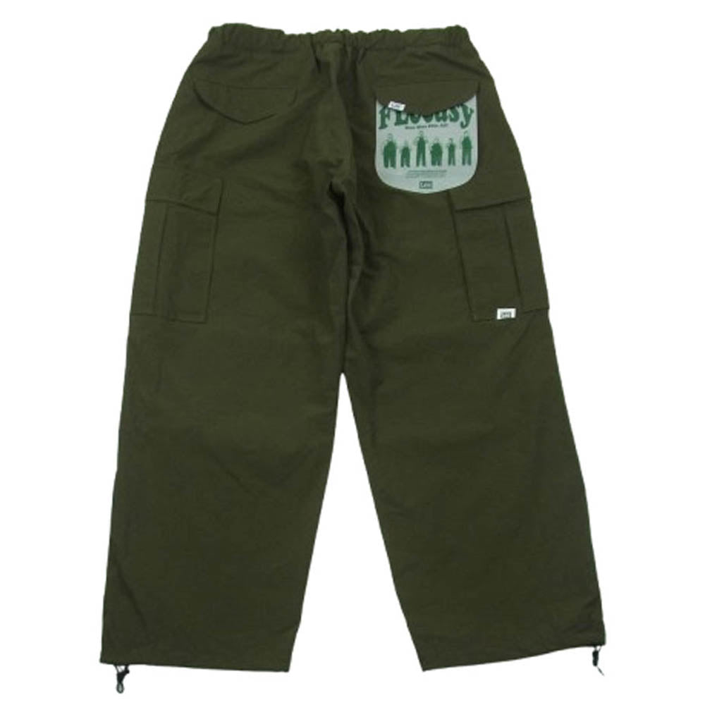 Lee リー LM5812 Fleeasy Cargo pants フリージー ナイロン イージー カーゴ パンツ グリーン系 FREE【極上美品】【中古】