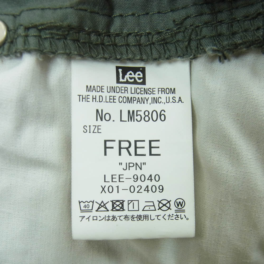 Lee リー LM5806 Fleeasy Easy Pants フリージー イージー パンツ 中国製 オリーブ系 FREE【極上美品】【中古】