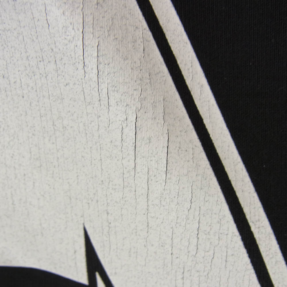 THE NORTH FACE ノースフェイス NT82438 3/4 Football Tee スリークォーター フットボール ロゴ プリント 七分袖 Tシャツ カットソー ブラック系 XL【新古品】【未使用】【中古】