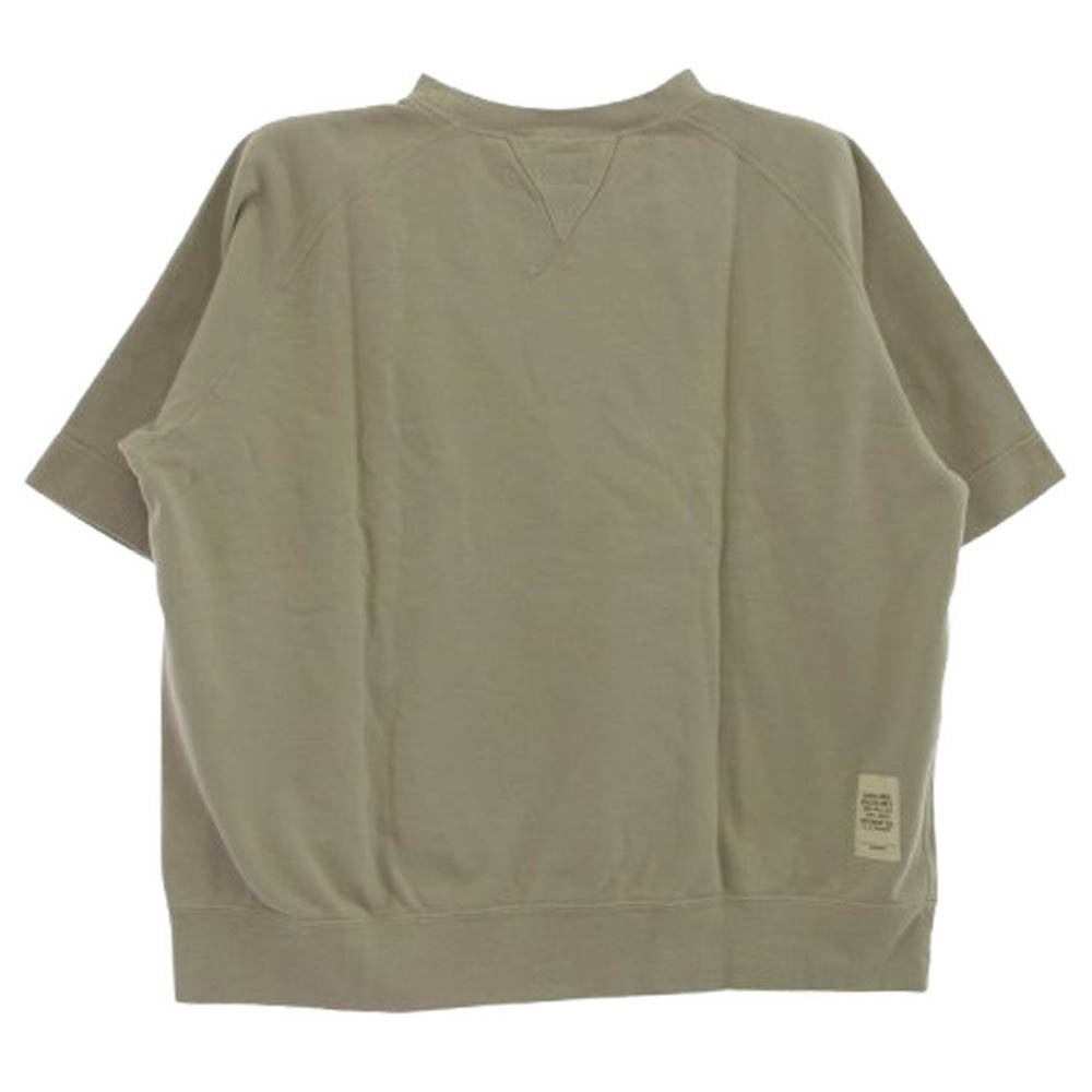 The REAL McCOY'S ザリアルマッコイズ TOY'S MCCOY 両Vガゼット 半袖 スウェット トレーナー グレー系 42【新古品】【未使用】【中古】