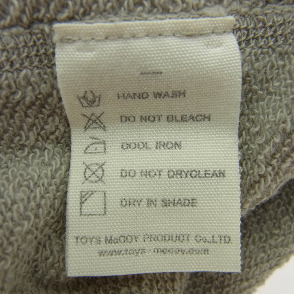 The REAL McCOY'S ザリアルマッコイズ TOY'S MCCOY 両Vガゼット 半袖 スウェット トレーナー グレー系 42【新古品】【未使用】【中古】