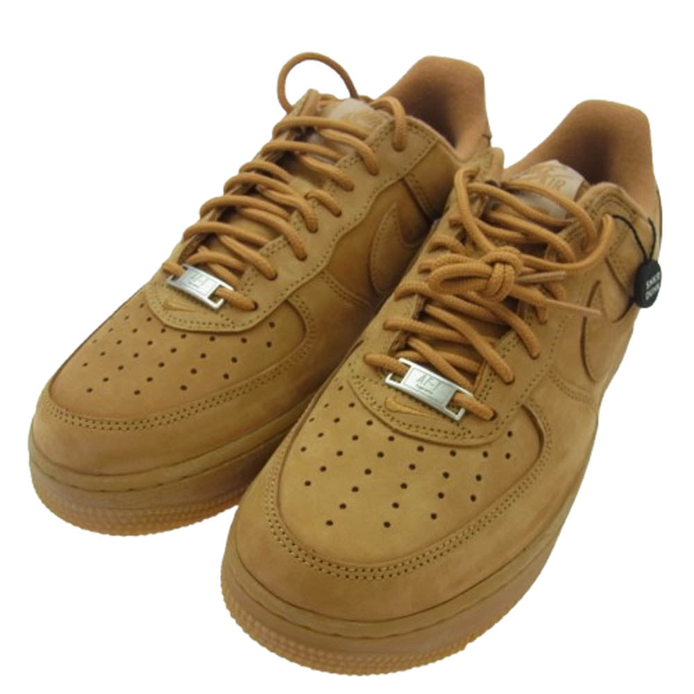 Supreme シュプリーム DN1555-200 × Nike ナイキ Air Force 1 Low Flax Wheat AF1 エアフォース ロー ウィート スニーカー ライトブラウン系 26cm【新古品】【未使用】【中古】
