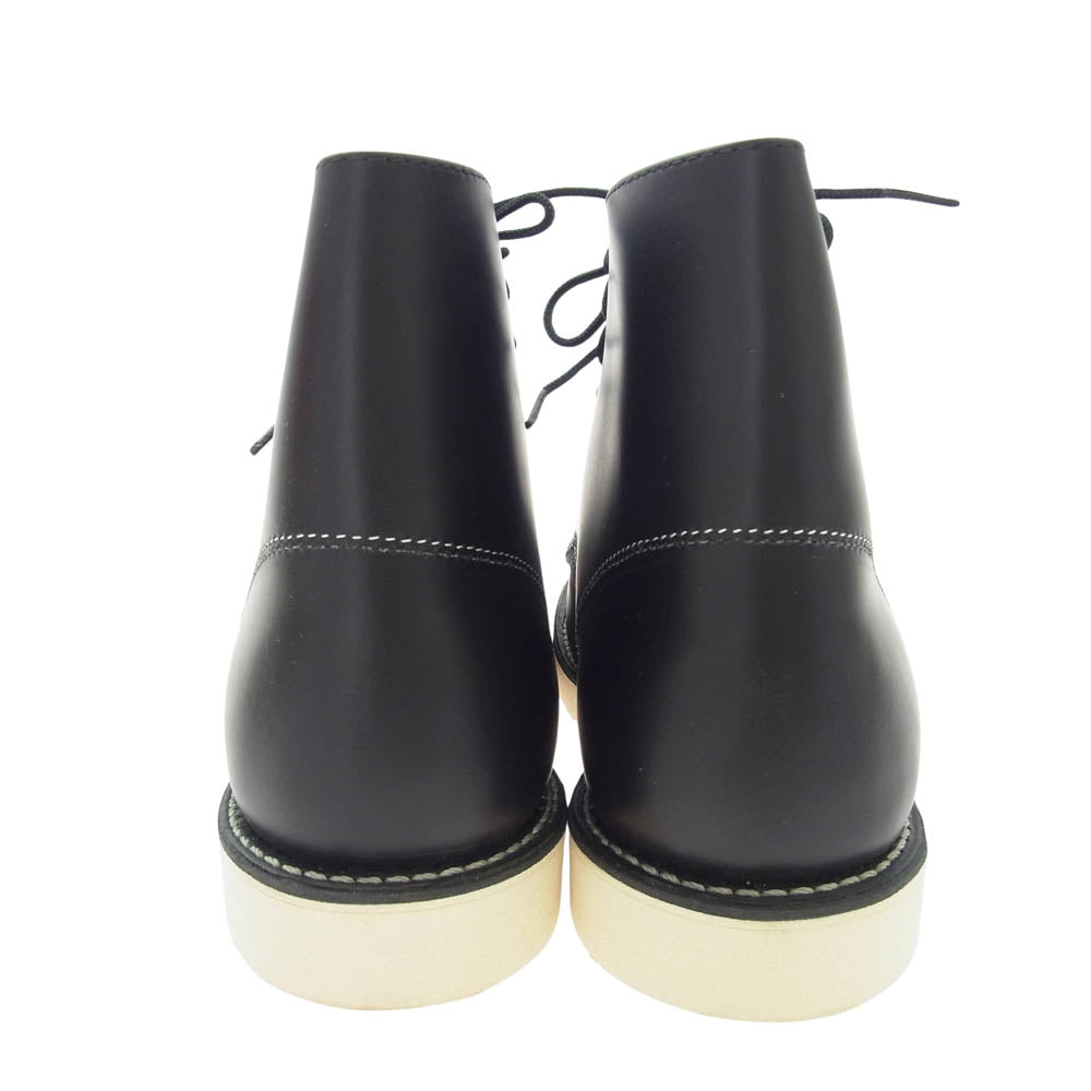 RED WING レッドウィング 8165 6inch 6インチ Classic Work Round-Toe クラッシック ワーク ラウンドトゥ ブーツ ブラック系 9D【極上美品】【中古】
