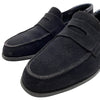 John Lobb ジョンロブ 4395 LOPEZ ロペス スエード レザー ローファー ブラック系【中古】