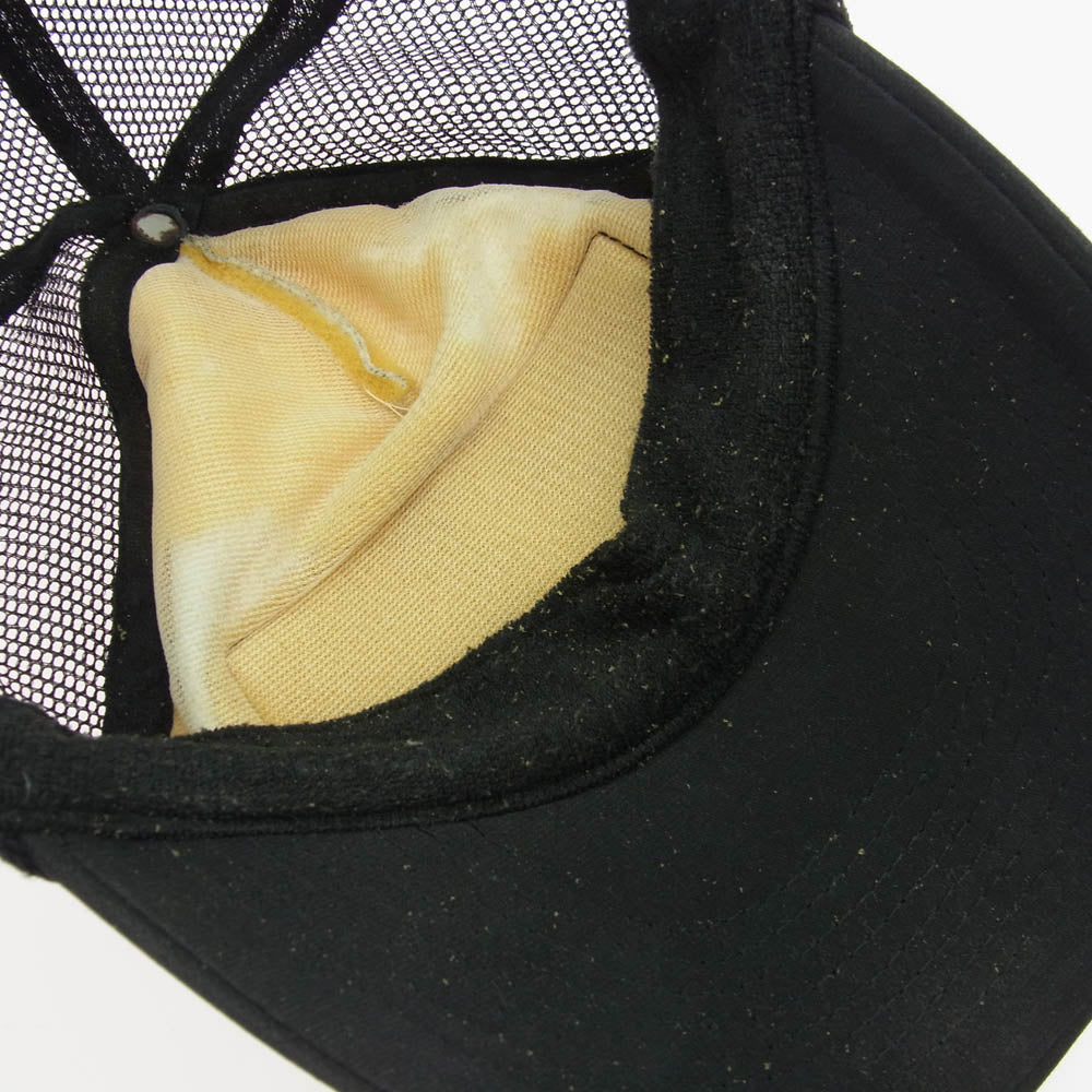 CHROME HEARTS クロムハーツ（原本無） TRUCKER CAP オールド メッシュ トラッカー FUCKパッチ キャップ ブラック系【中古】