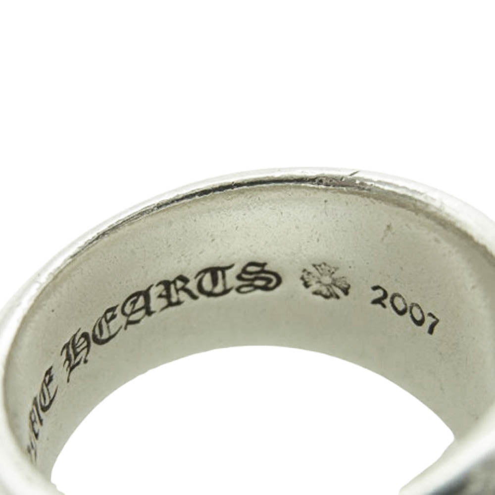 CHROME HEARTS クロムハーツ（原本無） FLEURKNEE SINGLE RING シングル フレアニー リング シルバー系 約16号【中古】