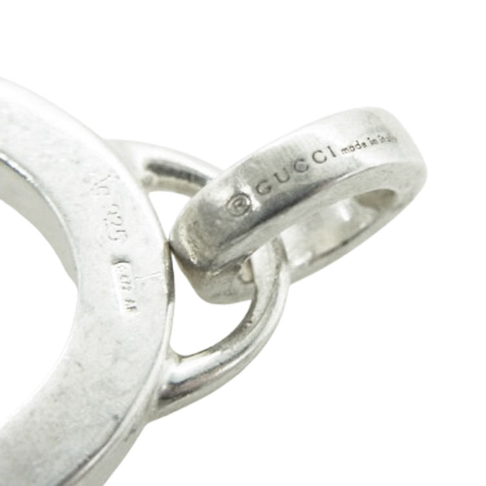 GUCCI グッチ Gイニシャル ペンダントトップ シルバー系【中古】