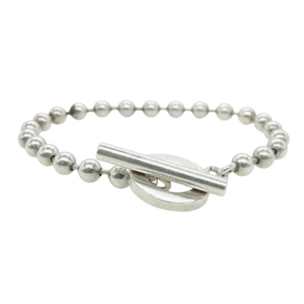 GUCCI グッチ ボールチェーン ブレスレット シルバー系【中古】