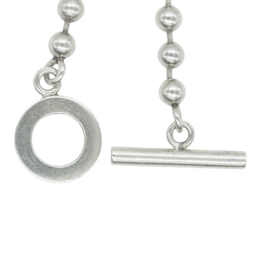 GUCCI グッチ ボールチェーン ブレスレット シルバー系【中古】