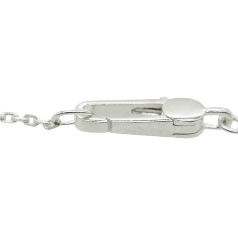 GUCCI グッチ スクエア プレート ネックレス シルバー系【中古】