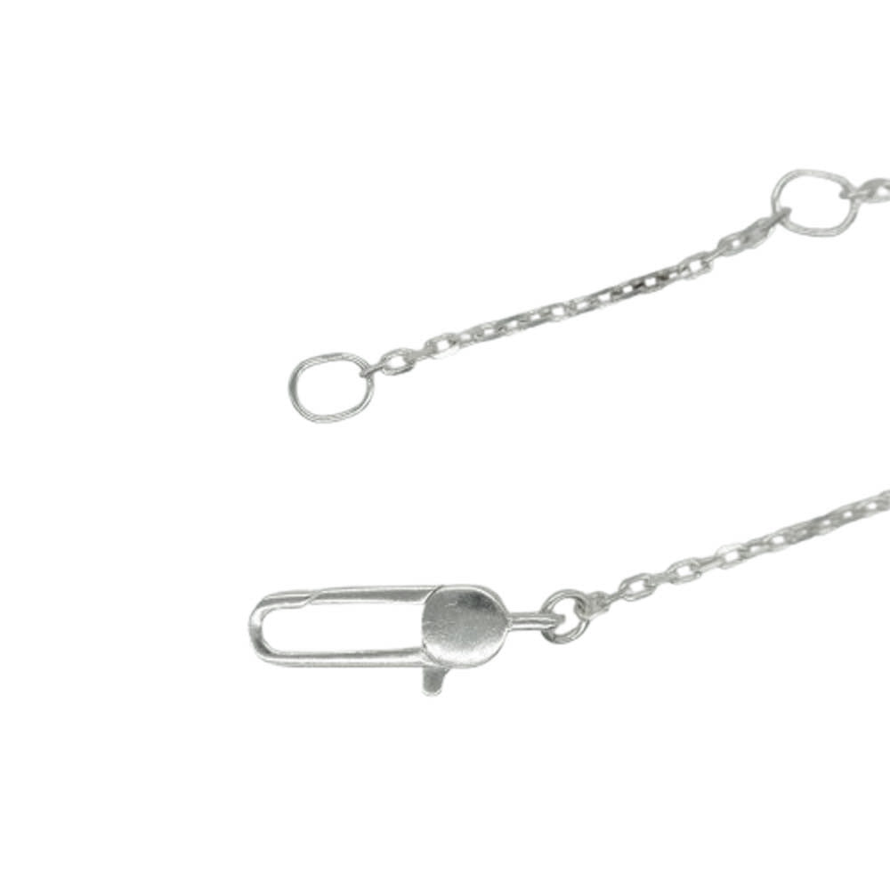 GUCCI グッチ スクエア プレート ネックレス シルバー系【中古】