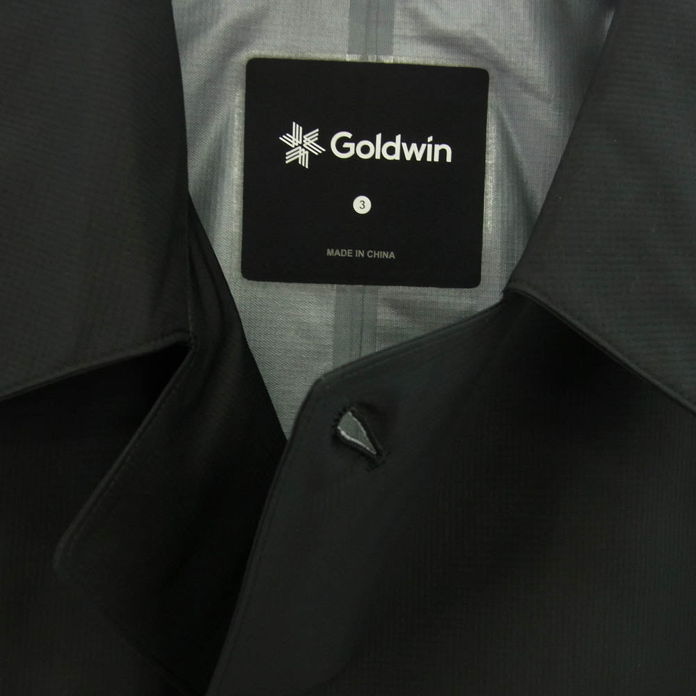 Goldwin ゴールドウィン GL05141 GORE-TEX 3/4 Over Coat ゴアテックス スリークオーター オーバーコート ブラック系 Lサイズ【新古品】【未使用】【中古】