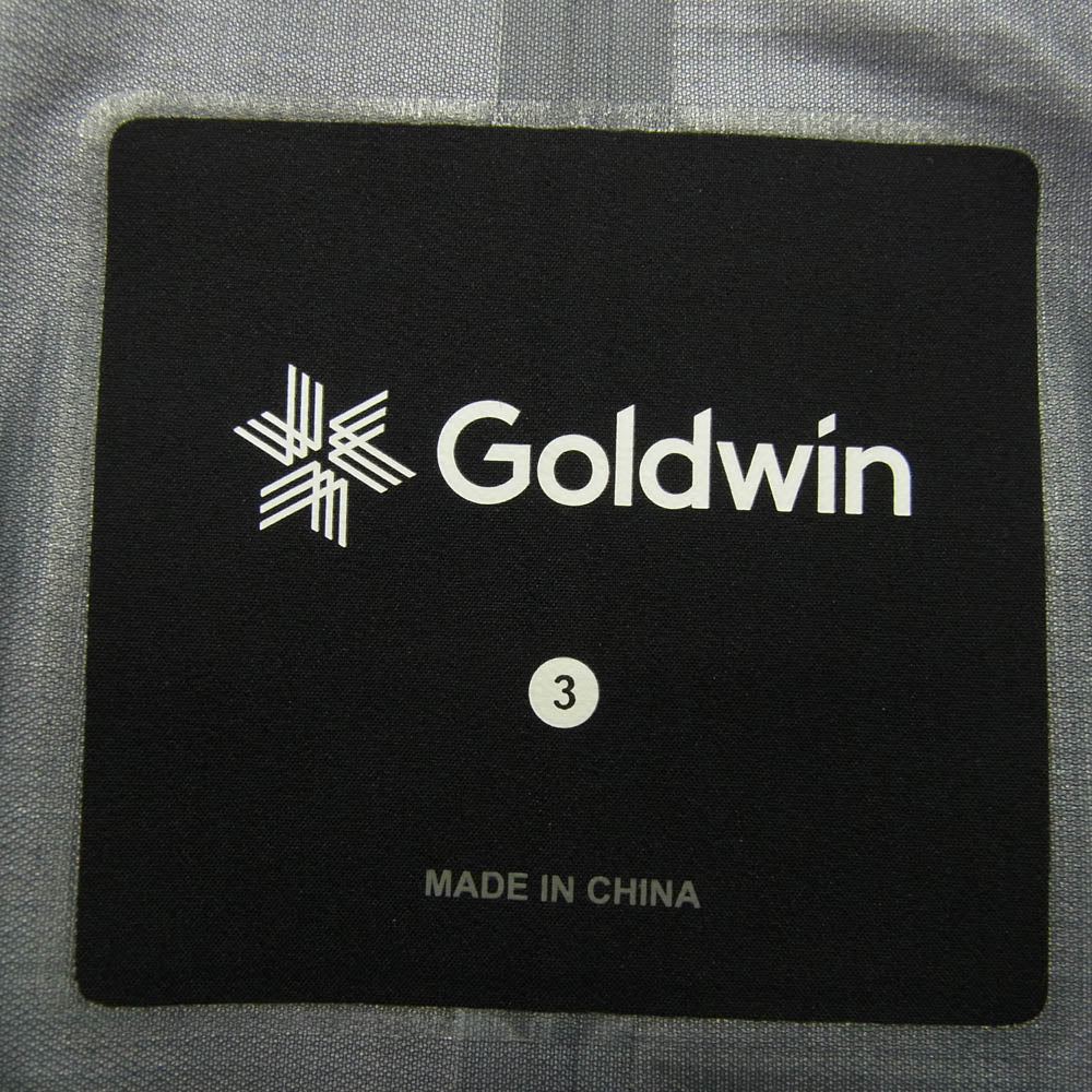 Goldwin ゴールドウィン GL05141 GORE-TEX 3/4 Over Coat ゴアテックス スリークオーター オーバーコート ブラック系 Lサイズ【新古品】【未使用】【中古】