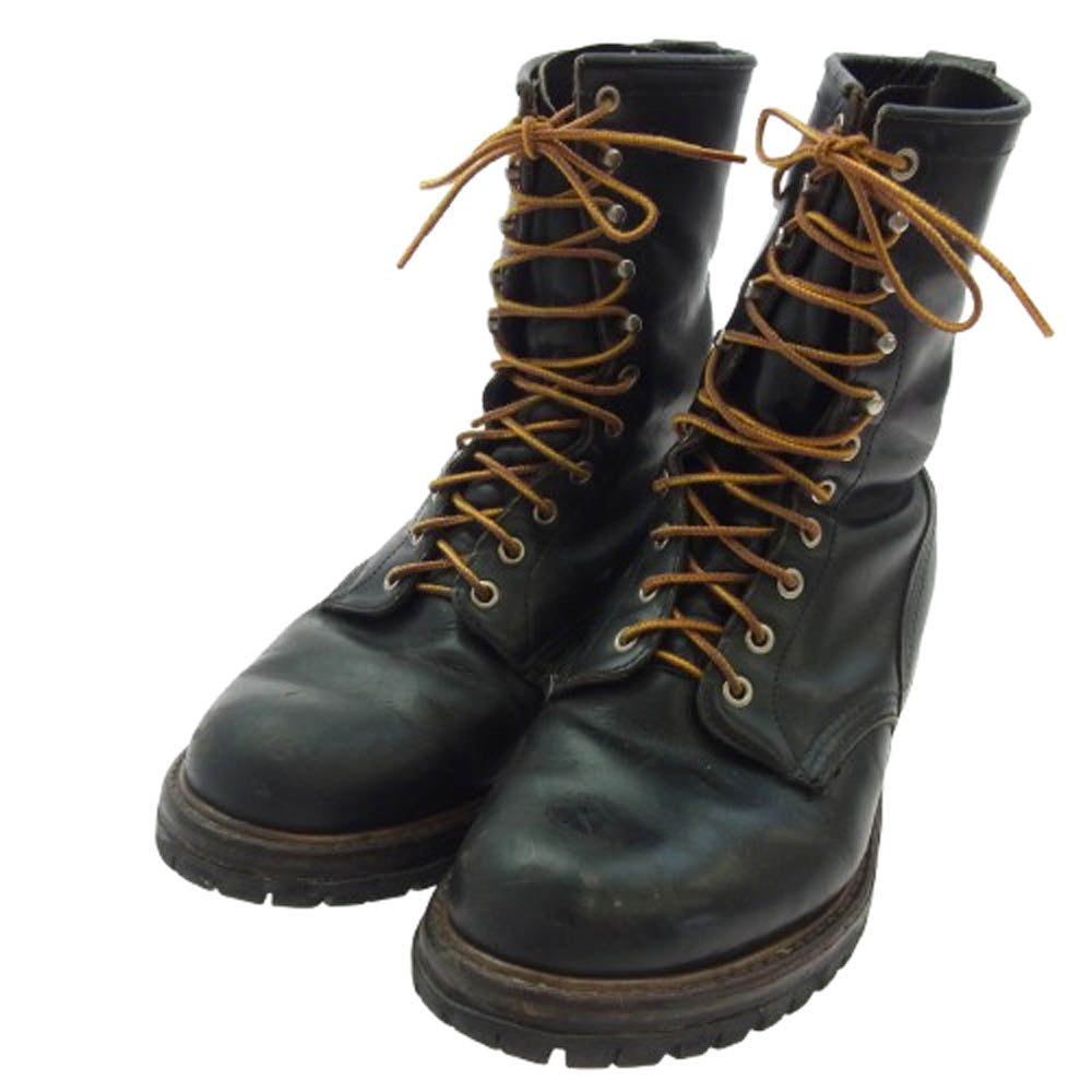 RED WING レッドウィング 699 Logger Boots ノンスチール ロガー ブーツ ブラック系 約26.5cm【中古】