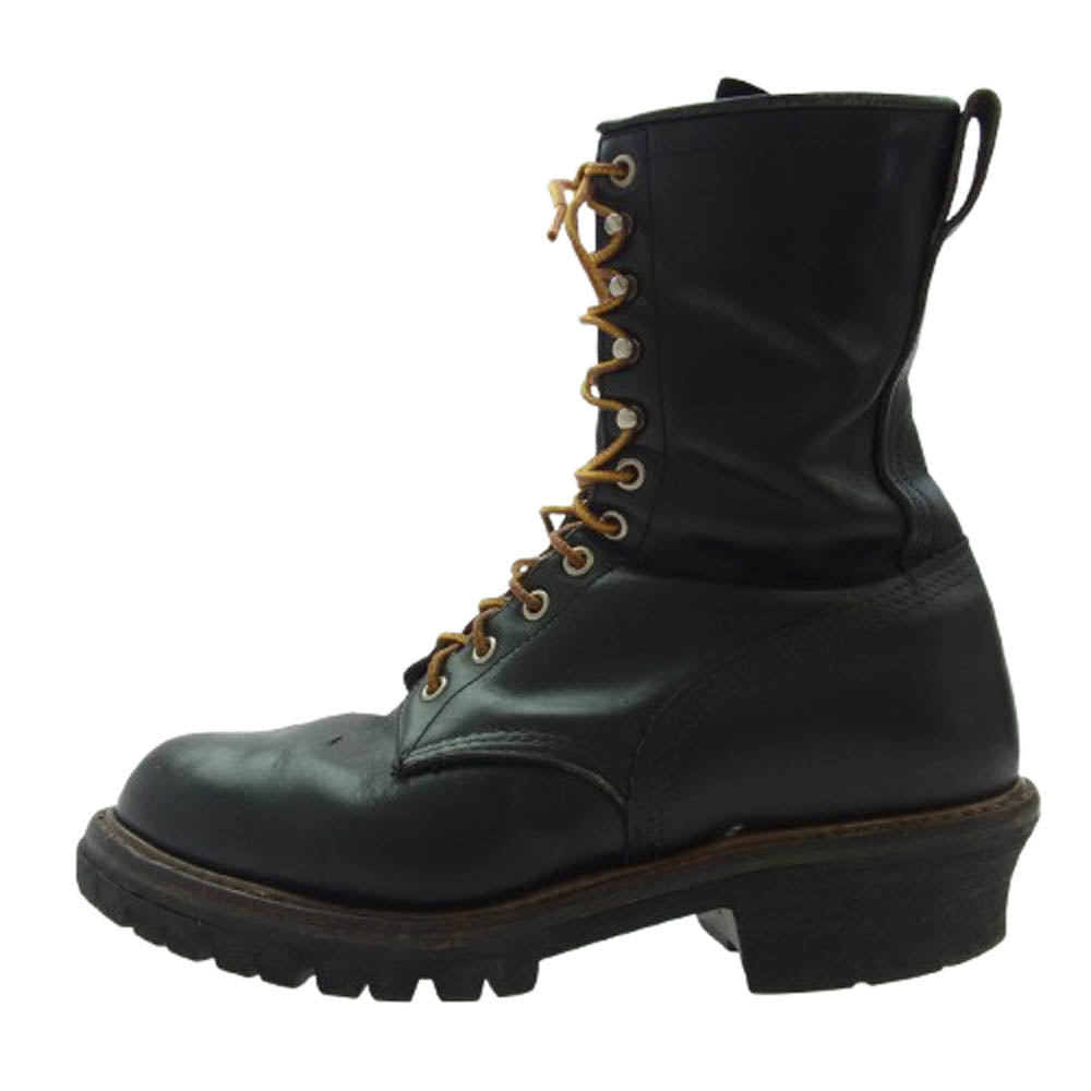 RED WING レッドウィング 699 Logger Boots ノンスチール ロガー ブーツ ブラック系 約26.5cm【中古】