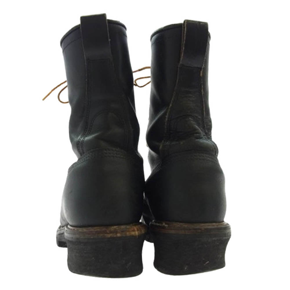 RED WING レッドウィング 699 Logger Boots ノンスチール ロガー ブーツ ブラック系 約26.5cm【中古】