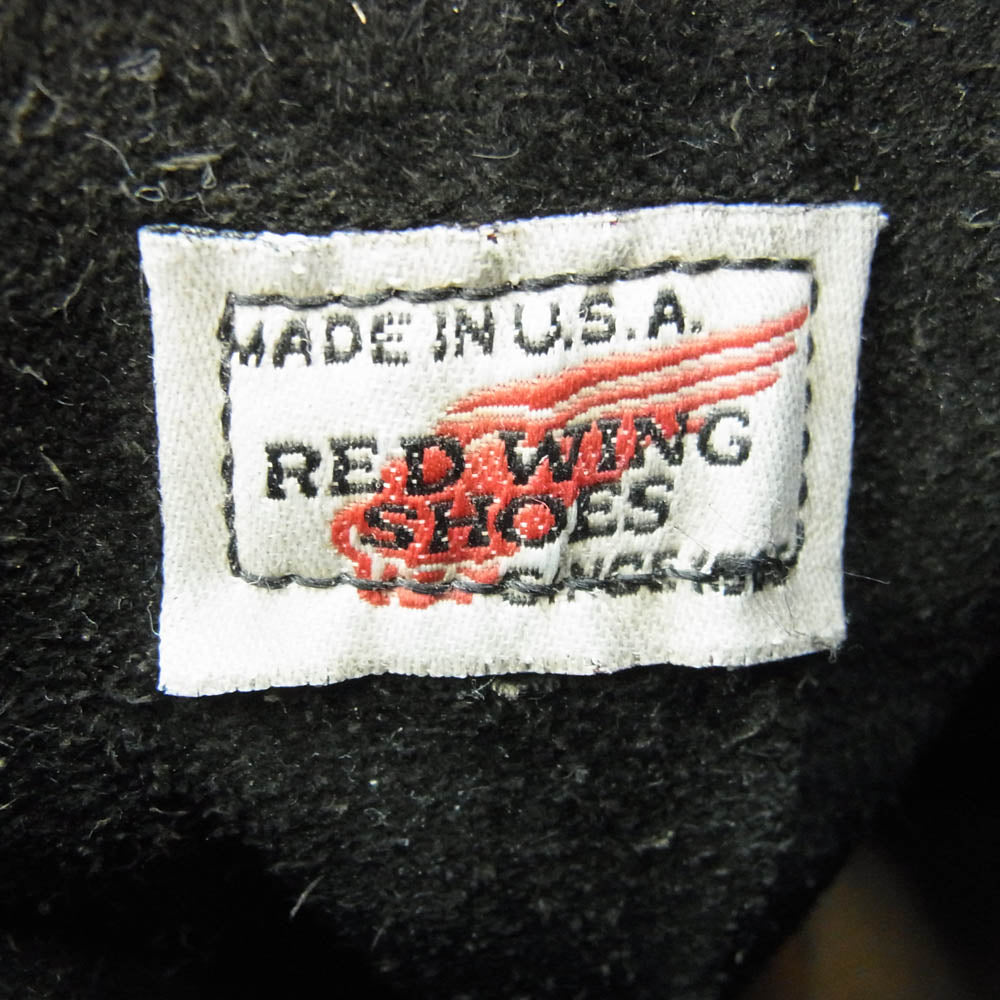 RED WING レッドウィング 699 Logger Boots ノンスチール ロガー ブーツ ブラック系 約26.5cm【中古】