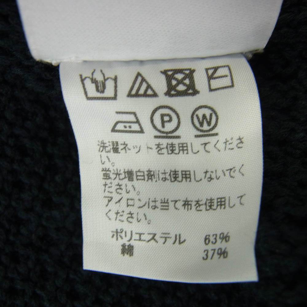 HOMME PLISSE ISSEY MIYAKE オム プリッセ イッセイミヤケ HP13KN253 オーバーサイズ ニット セーター ネイビー系【中古】