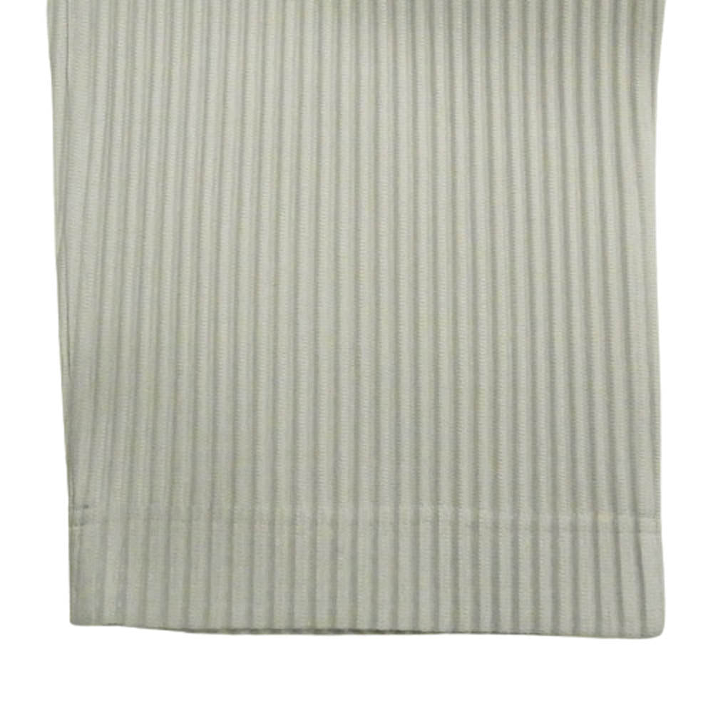 HOMME PLISSE ISSEY MIYAKE オム プリッセ イッセイミヤケ HP55JF150 BASICS ベーシック ストレート プリーツ加工 パンツ グレー グレー系【中古】