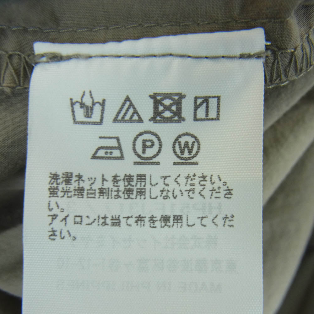 HOMME PLISSE ISSEY MIYAKE オム プリッセ イッセイミヤケ 25SS HP51FJ317 STREAMLINE SHIRT ストリームライン レギュラーカラー 長袖 シャツ グレー系 3【中古】
