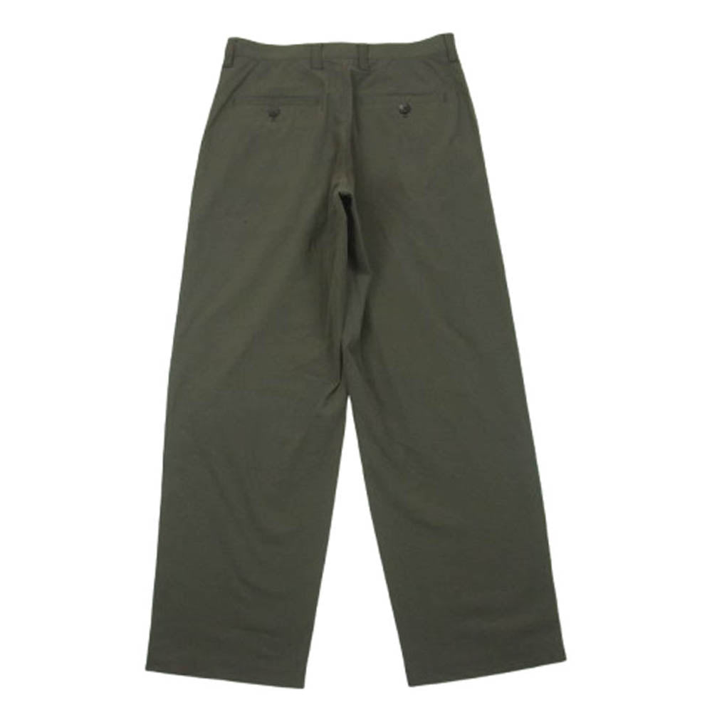ISSEY MIYAKE イッセイミヤケ 25SS LA53FF084 IM MEN アイムメン オーガニックコットン100％ ワッシャータンブラー加工 ストレート パンツ チャコール系 2【中古】