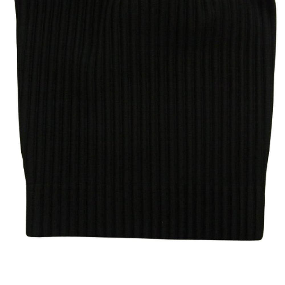 HOMME PLISSE ISSEY MIYAKE オム プリッセ イッセイミヤケ HP55JF450 BASICS ベーシック ストレート プリーツ加工 パンツ ブラック ブラック系【中古】
