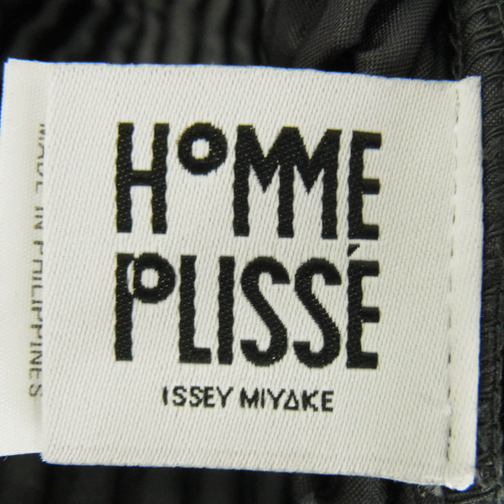 HOMME PLISSE ISSEY MIYAKE オム プリッセ イッセイミヤケ 23SS HP31JD155 プリーツ加工 カーディガン ノーカラージャケット グレー系【中古】