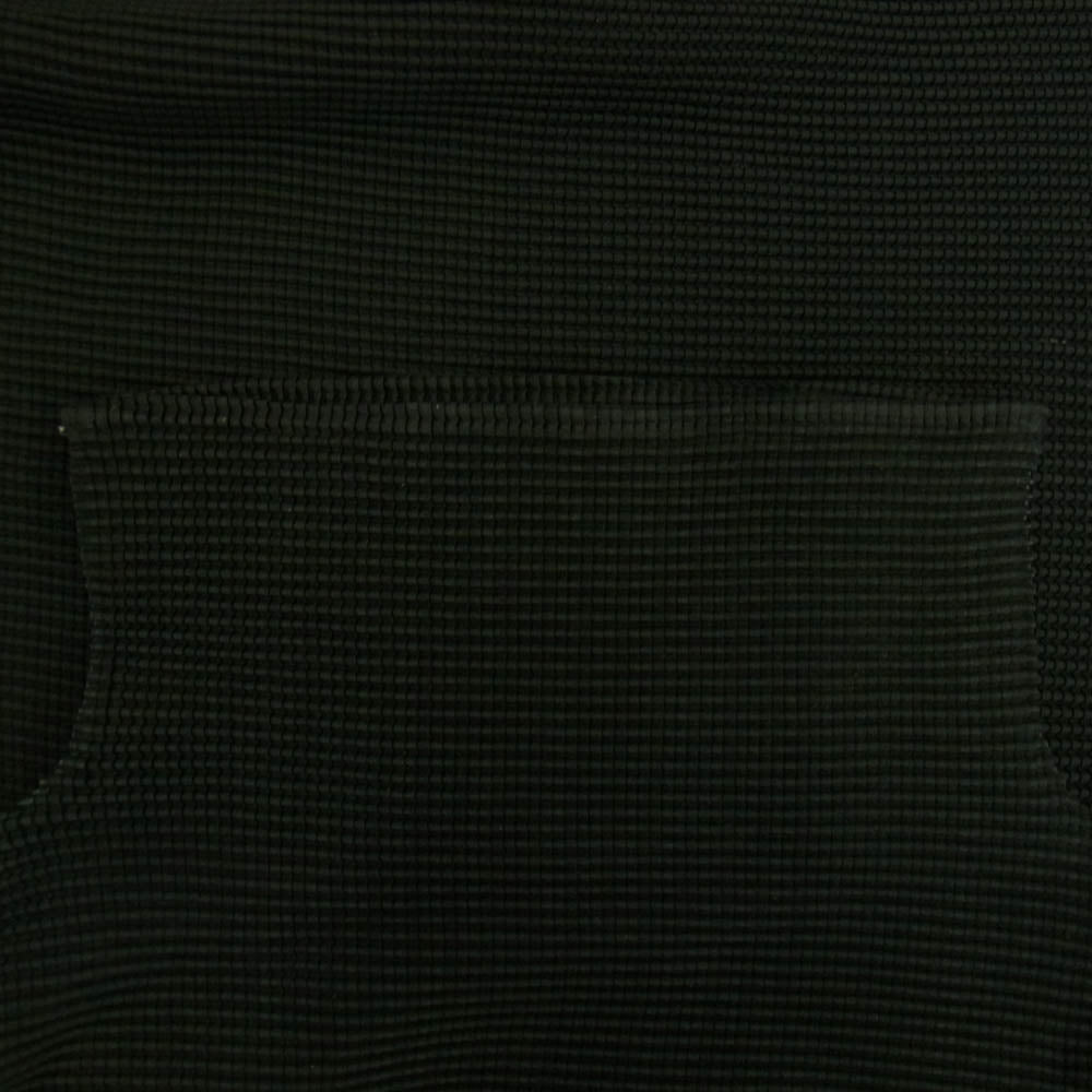 HOMME PLISSE ISSEY MIYAKE オム プリッセ イッセイミヤケ 25SS HP51JL116 MONTHLY COLOR APRIL マンスリーカラー エイプリル プリーツ加工 カーディガン ノーカラージャケット ブラック系【中古】