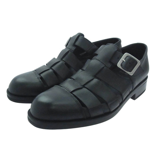 クレマン DIMORI ディモリ レザー サンダル ブラック系 40【中古】