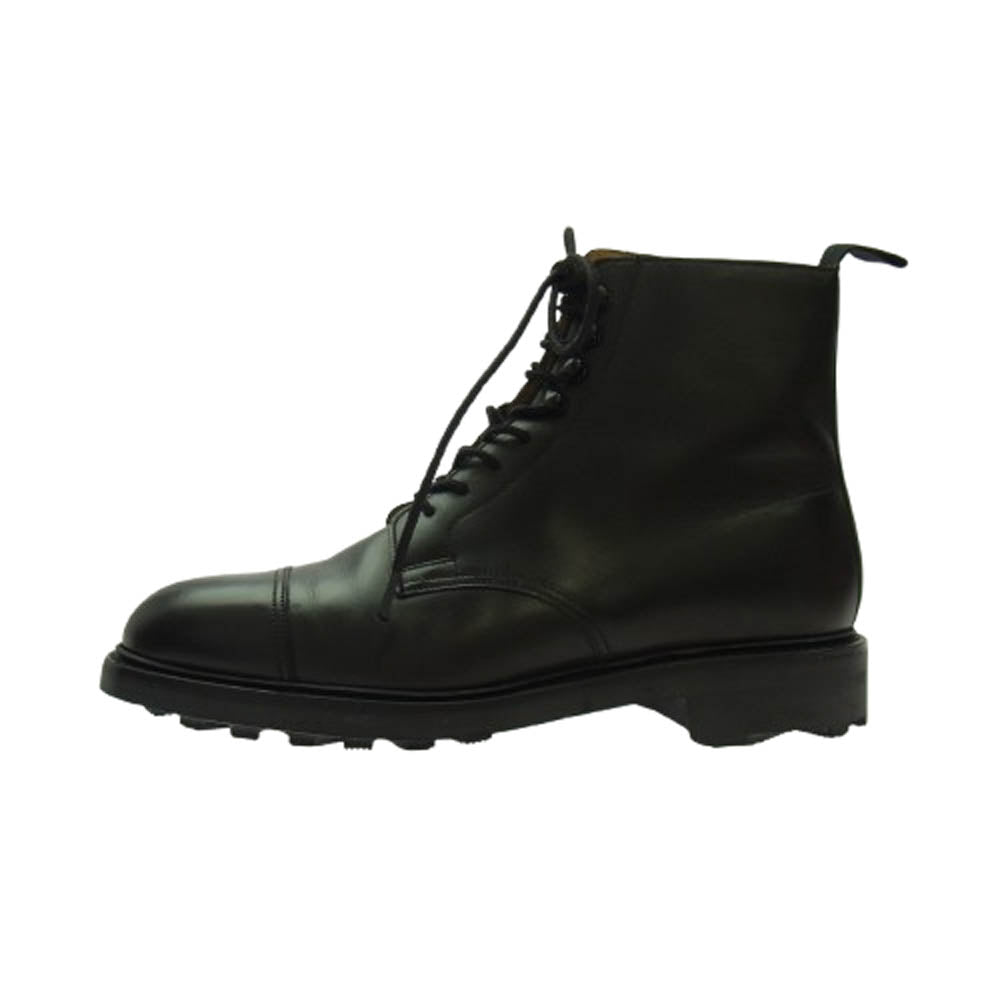 CROCKETT&JONES クロケットアンドジョーンズ CONISTON コニストン カントリー ブーツ ブラック系 7E【中古】