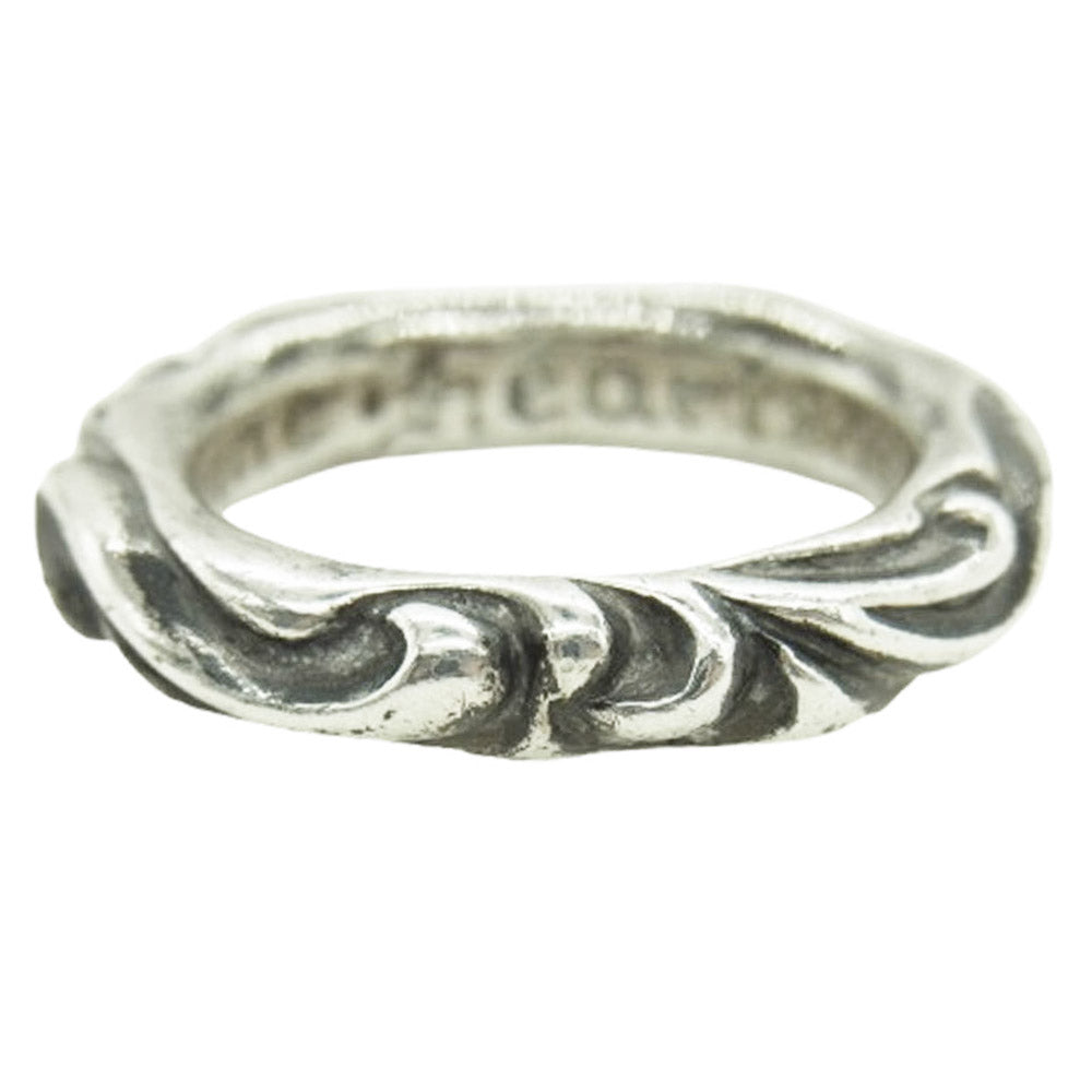 CHROME HEARTS クロムハーツ（原本無） SCRL BAND スクロールバンドリング シルバー系 11.5号【中古】