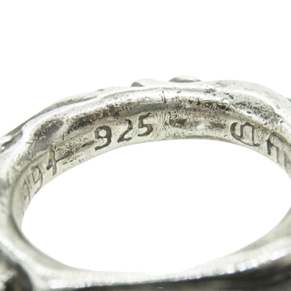 CHROME HEARTS クロムハーツ（原本無） SCRL BAND スクロールバンドリング シルバー系 11.5号【中古】