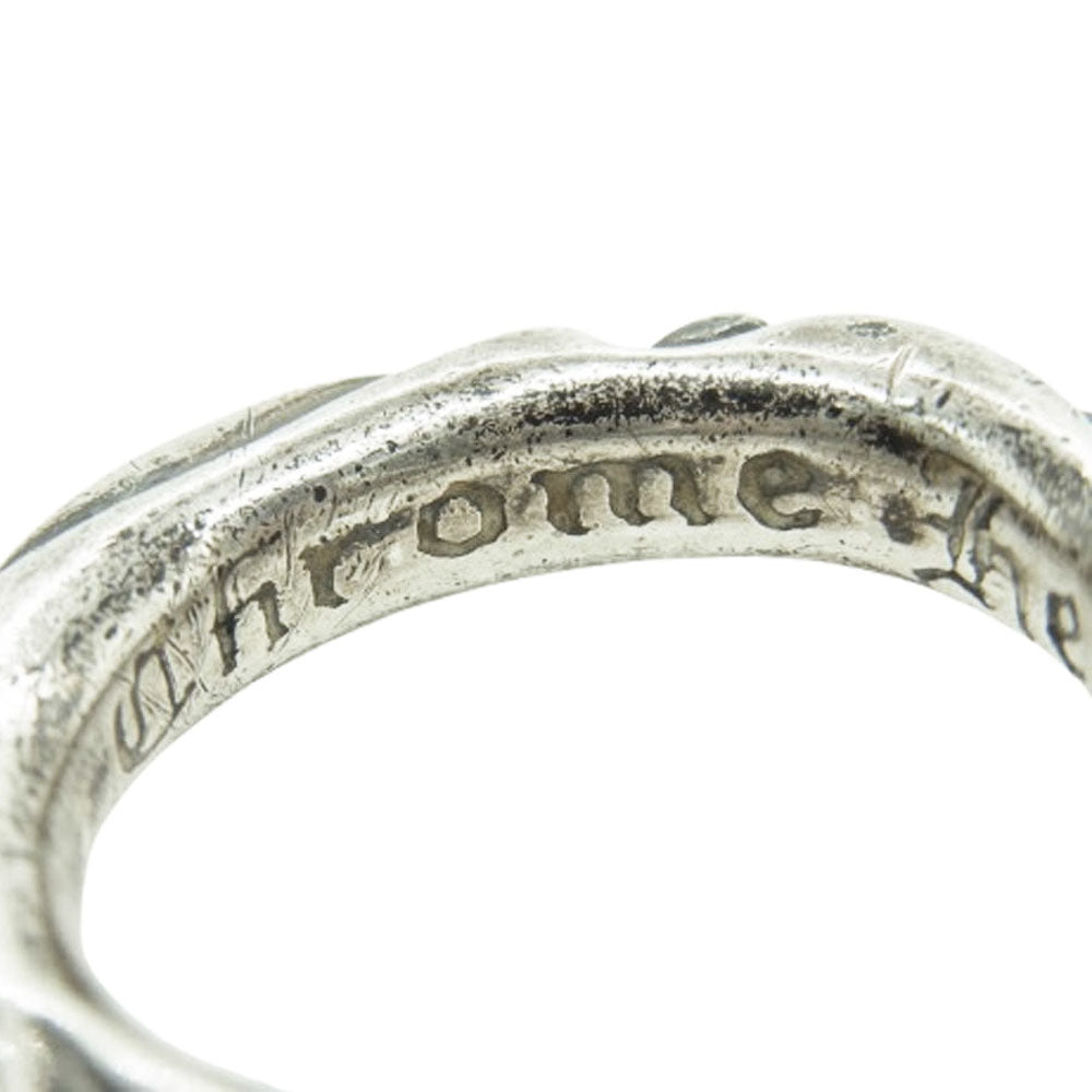 CHROME HEARTS クロムハーツ（原本無） SCRL BAND スクロールバンドリング シルバー系 11.5号【中古】