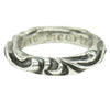 CHROME HEARTS クロムハーツ（原本無） SCRL BAND スクロールバンドリング シルバー系 12号【中古】