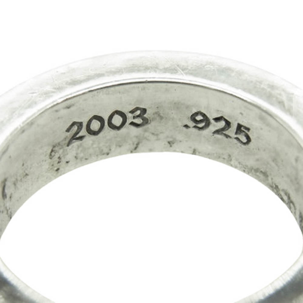 CHROME HEARTS クロムハーツ（原本無） 6mm SPACER FOREVER 6mm スペーサー フォーエバー リング シルバー系 JP11.5号【中古】